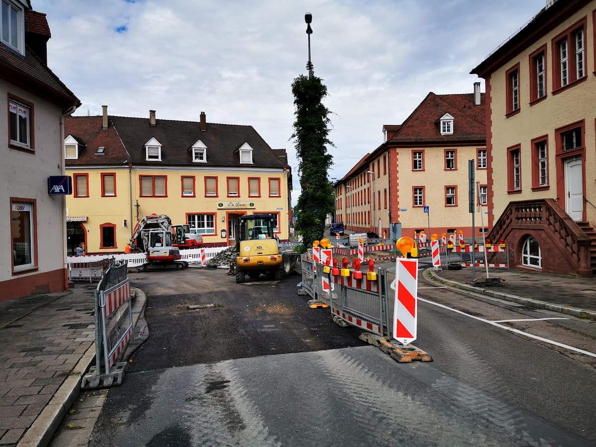 Bruchsal: Vollsperrung Der Friedrichstraße Und Schönbornstraße ...