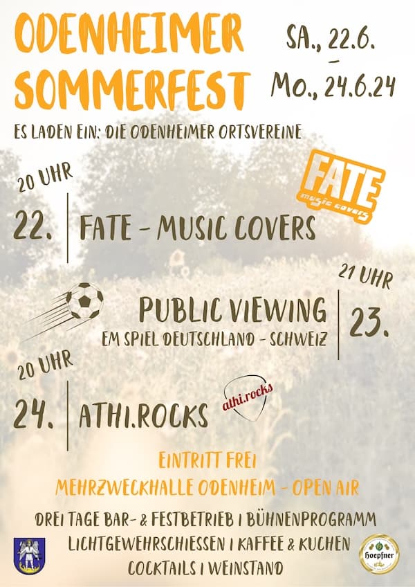 Sommerfest Odenheim 2024