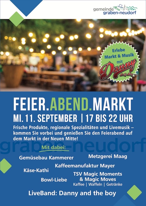 Feier.Abend.Markt in Graben-Neudorf