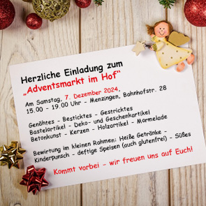 Adventsmarkt im Hof